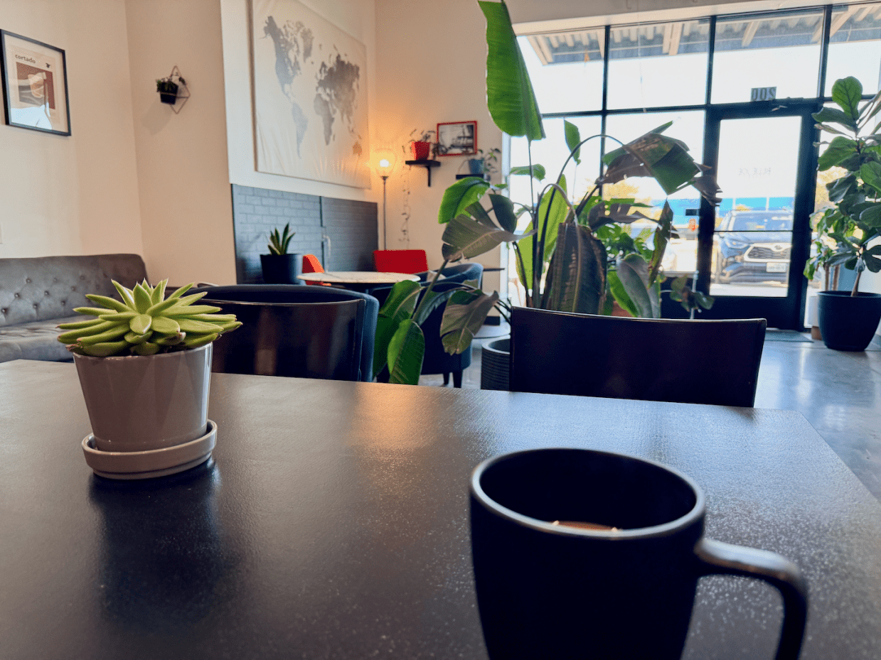 billie Joe Coffee interior