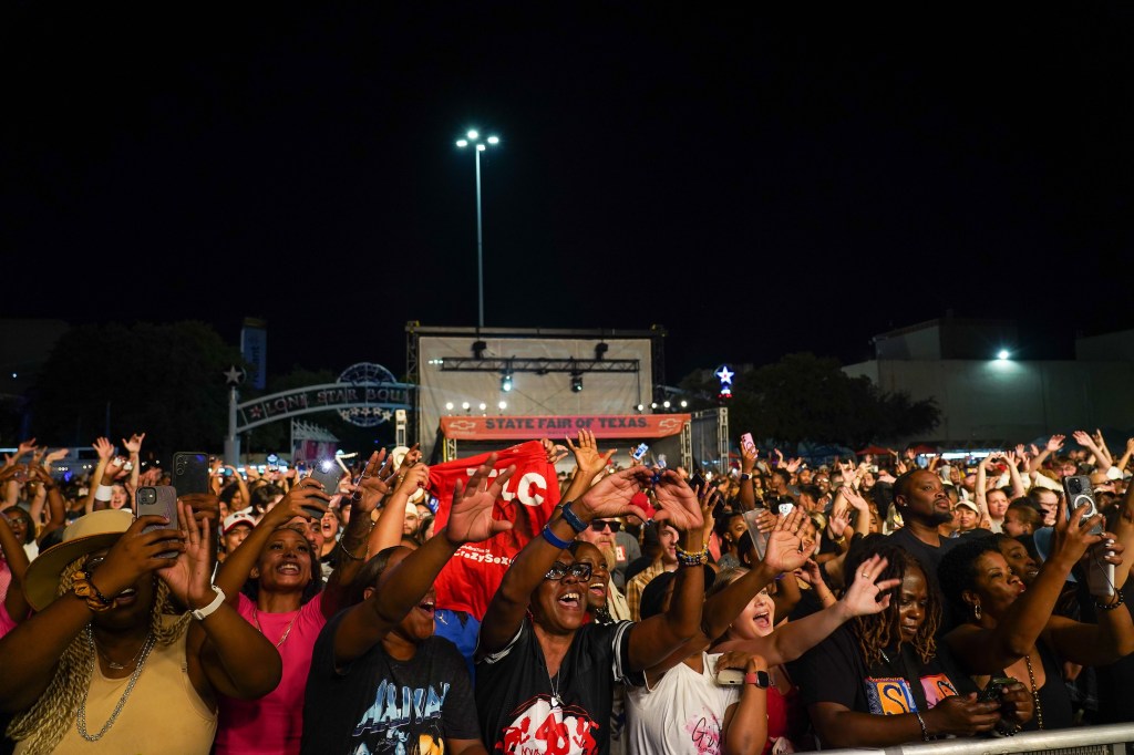 Crowd at State Fair of Texas