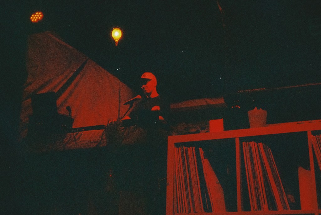 Producer on stage