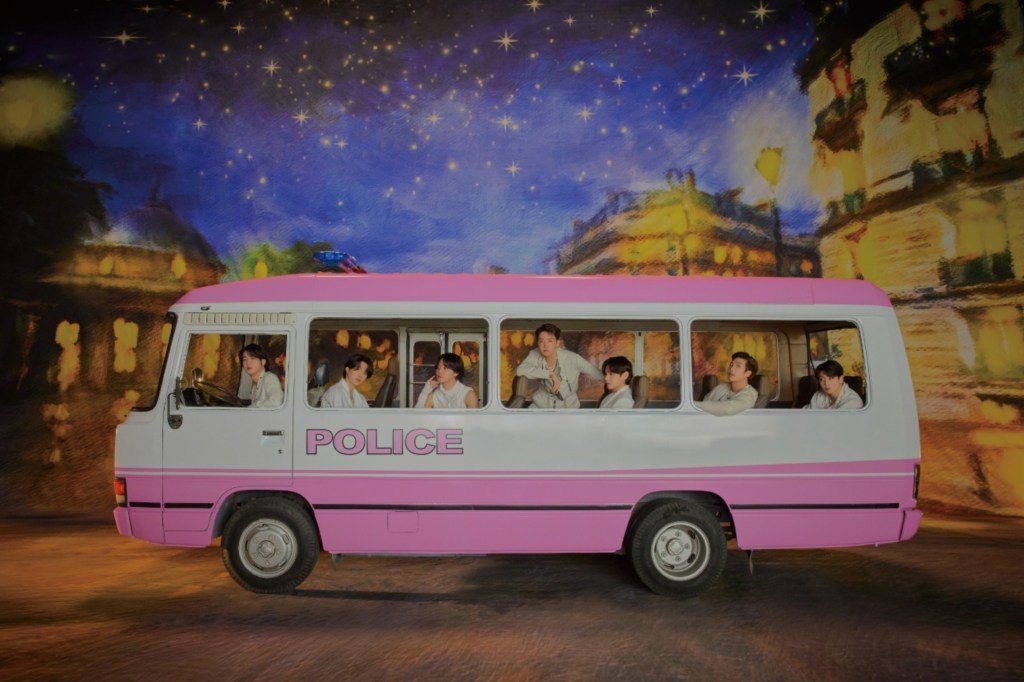 Band in a car
