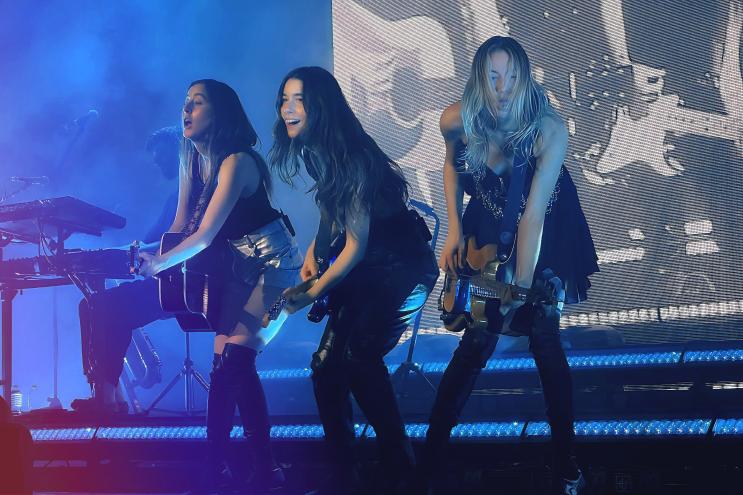Band on stage
