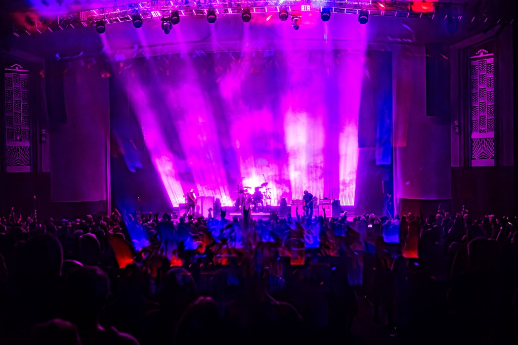 Band on stage