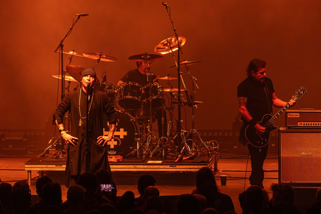 Band on stage