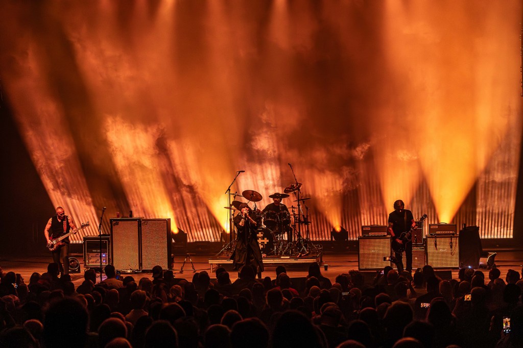 Band on stage