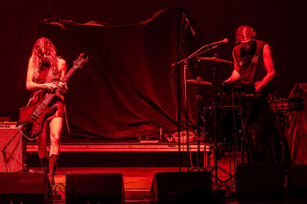 Band on stage