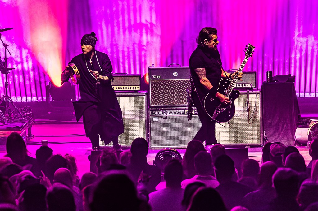 Band on stage