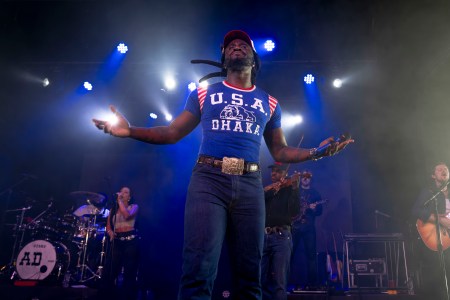 Shaboozey Savors the Moment With Leon Bridges at First Sold-Out Billy Bob's Show