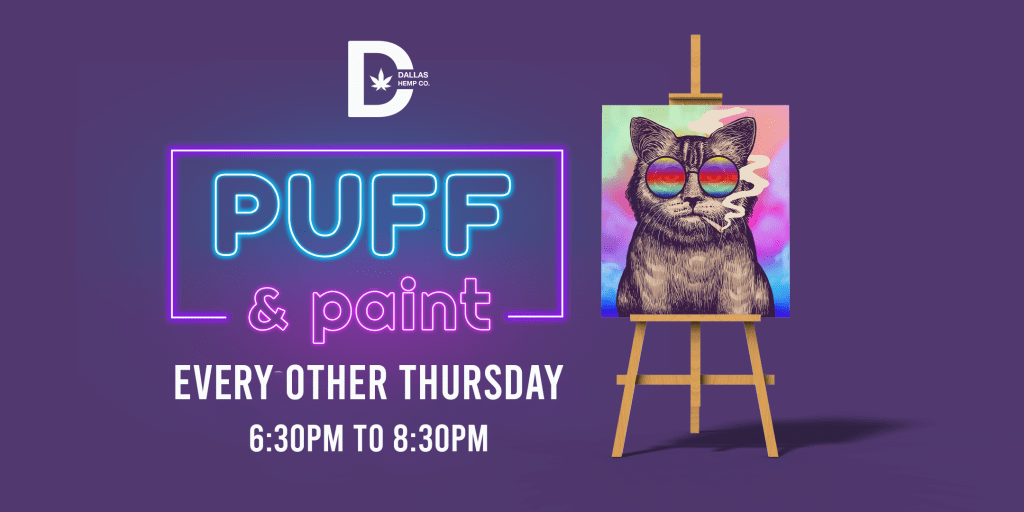 Dallas Hemp Co. Puff and Paint