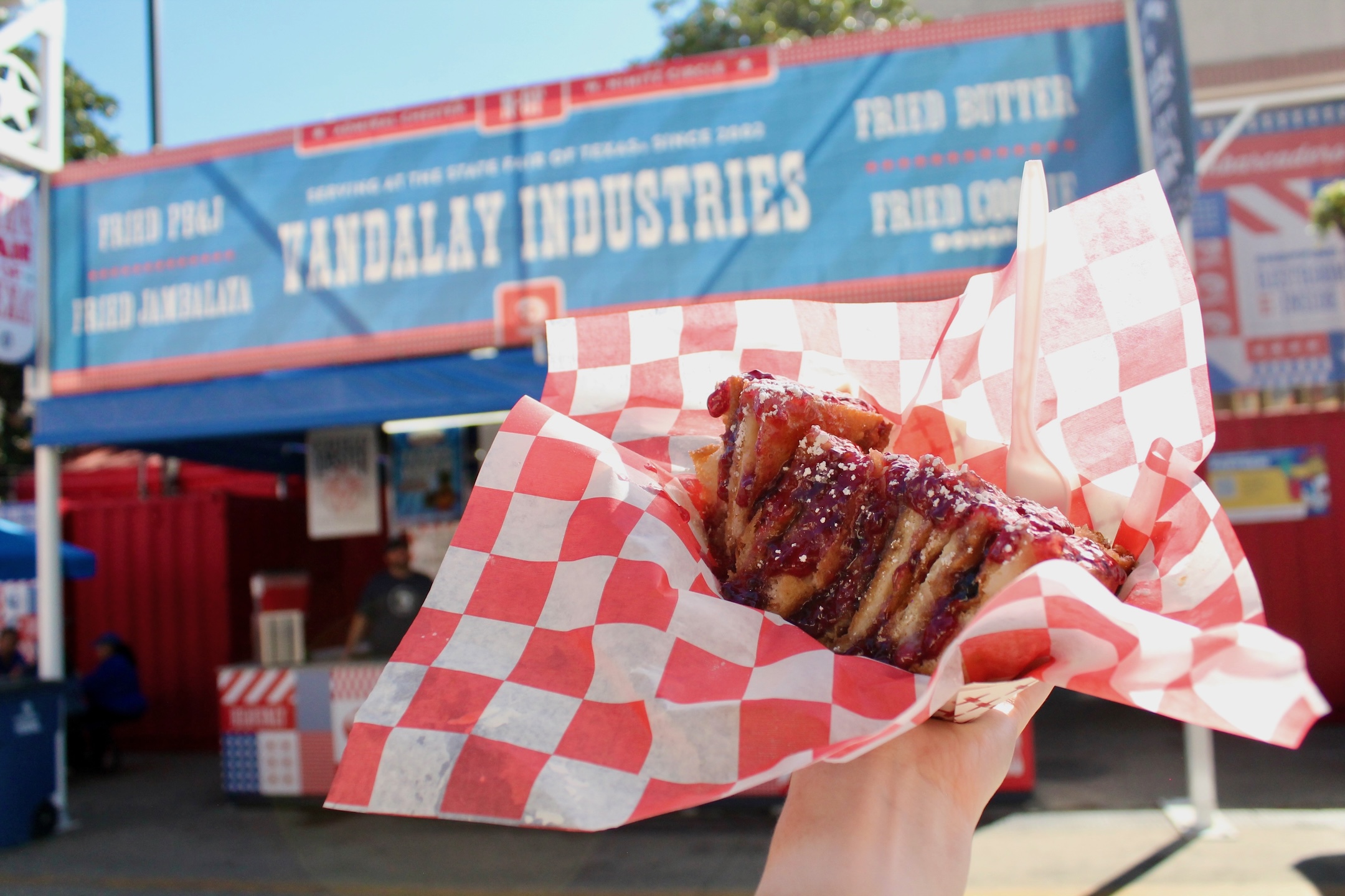 Deep Fried PB&J State Fair of Texas
