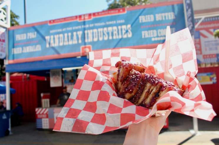 Deep Fried PB&J State Fair of Texas