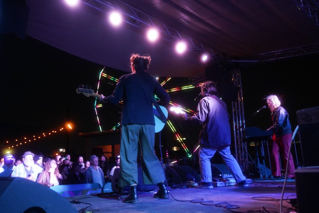 Band on stage