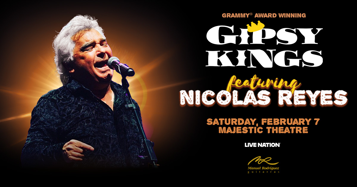 Win 2 tickets to Gipsy Kings Featuring Nicolas Reyes!