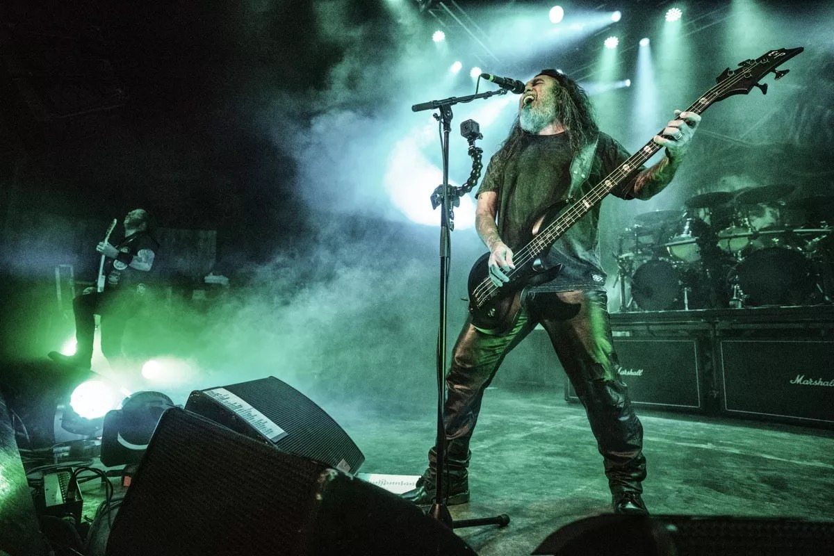 Slayer performing