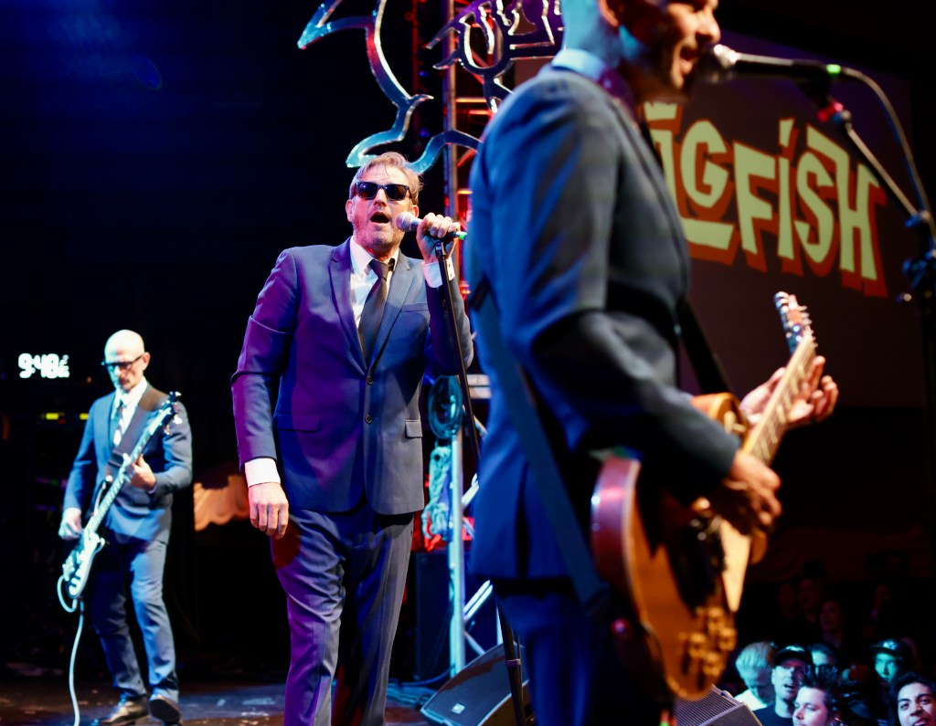Band on stage