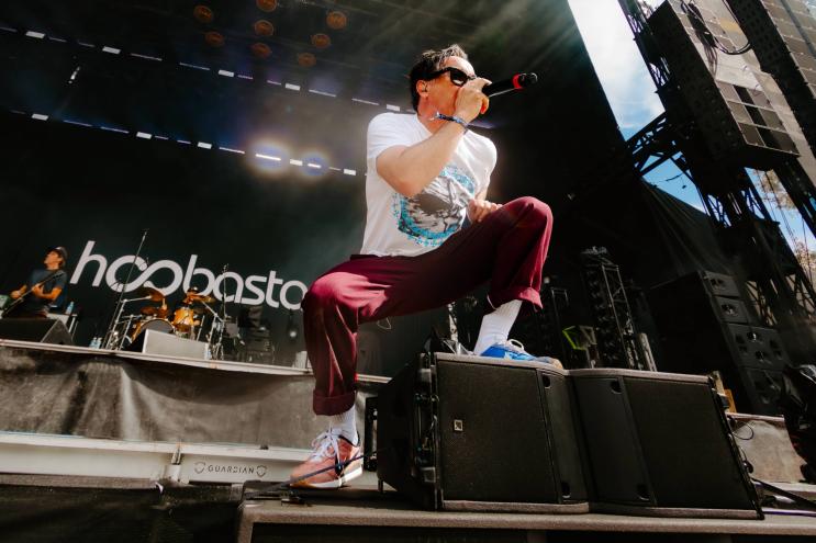 Band on stage