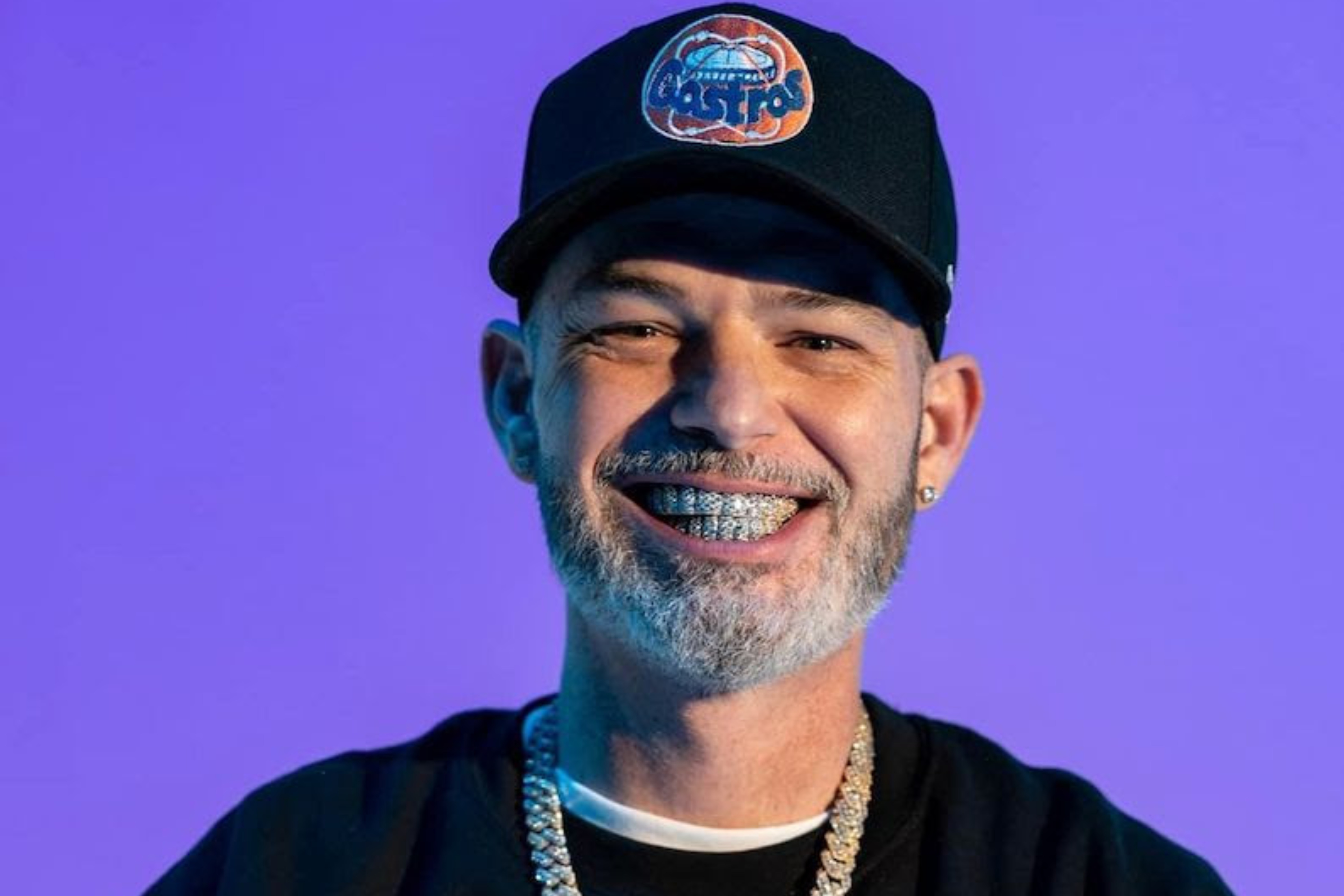 Man smiling