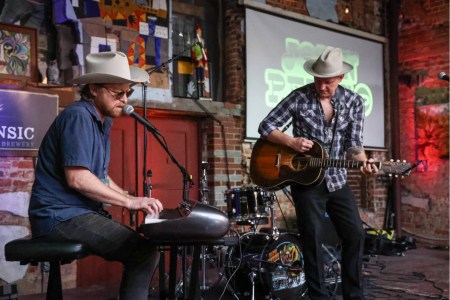 Musician John Pedigo Literally Keeps a Full Plate  