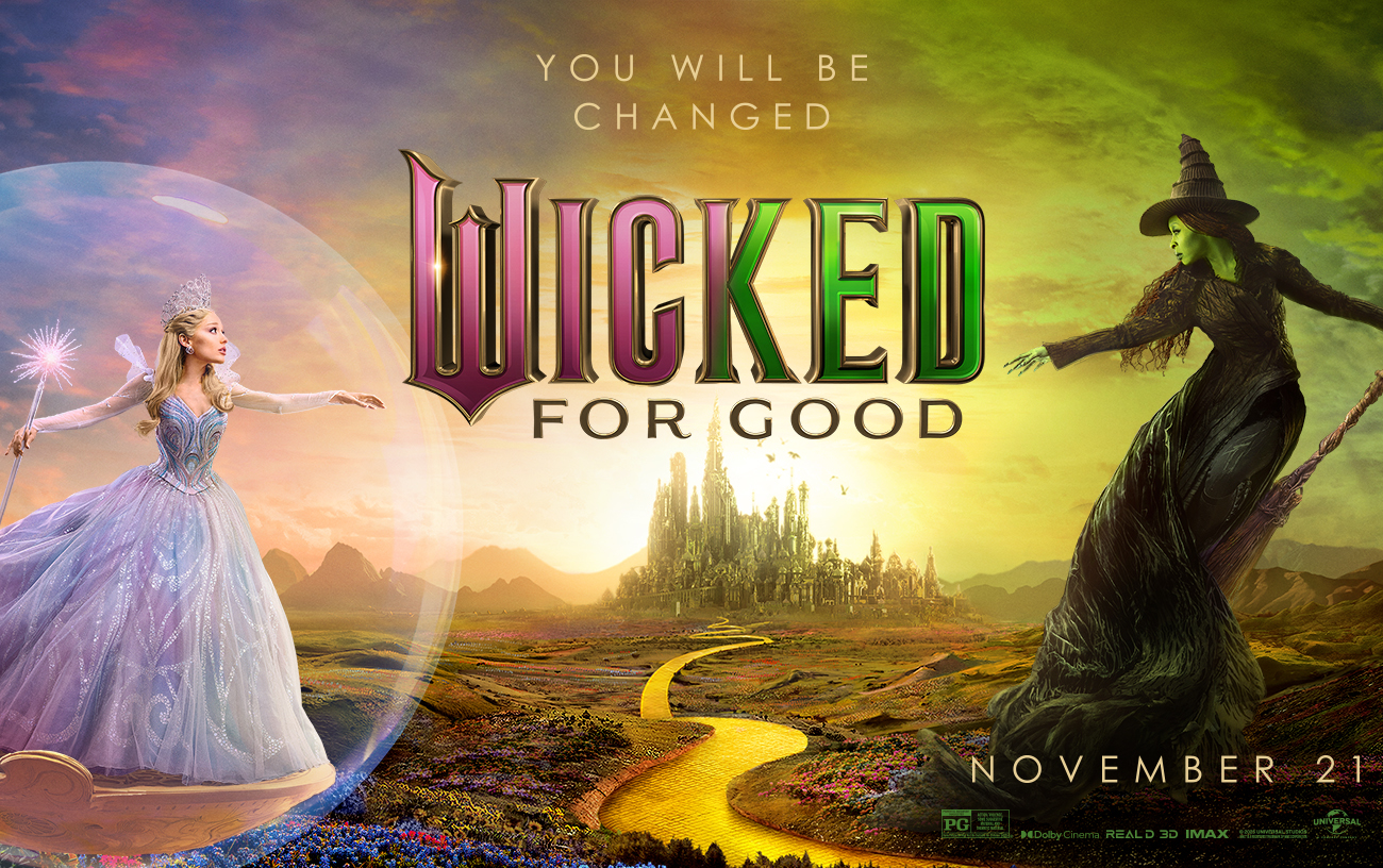 Win 2 tickets to WICKED: FOR GOOD!
