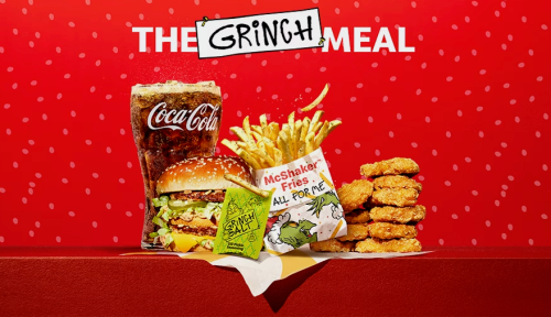 The Grinch Meal Includes a Pickle Salt and Socks