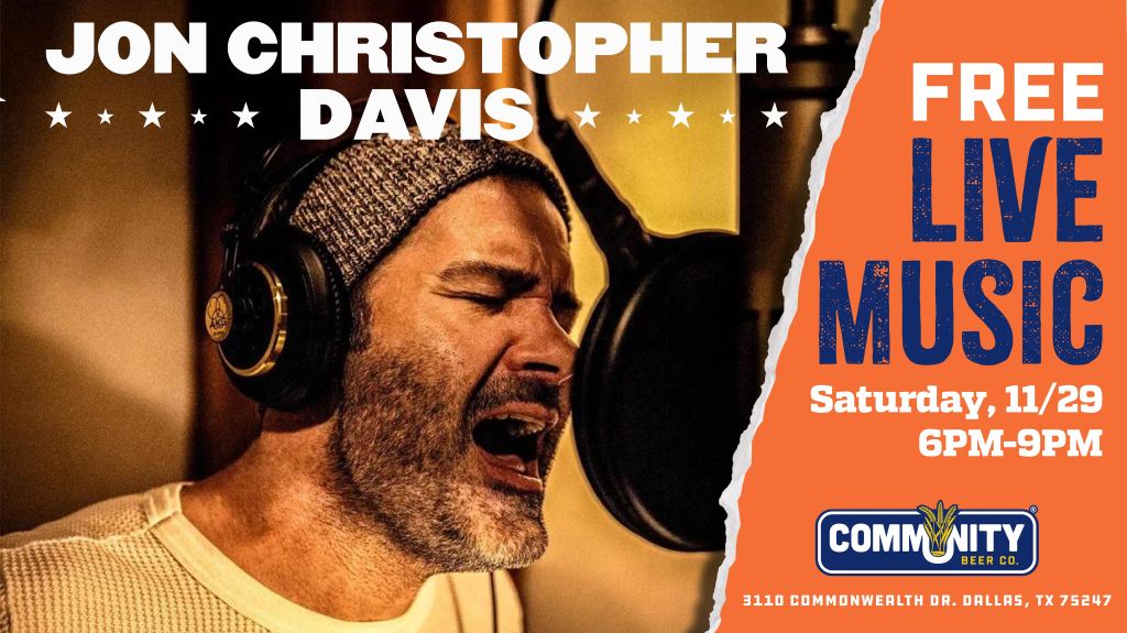 Live Music: Jon Christopher Davis