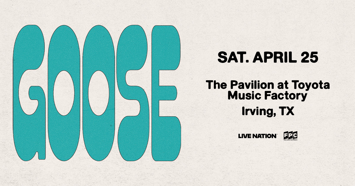 Win 2 tickets to An Evening with Goose!