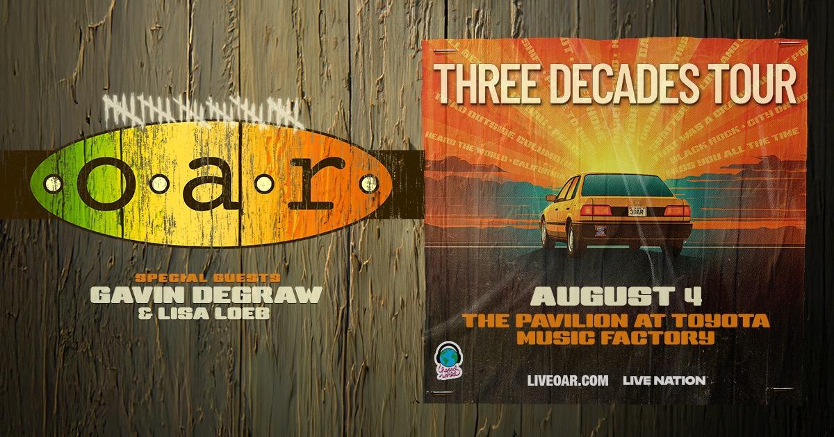 Win 2 tickets to O.A.R.!