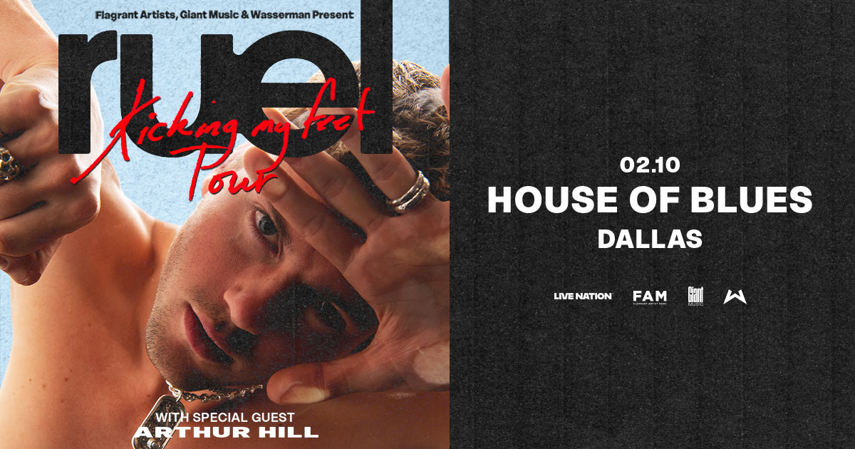 Win 2 tickets to Ruel!