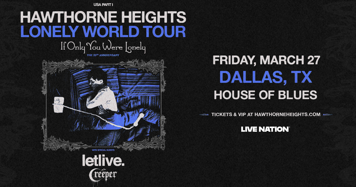Win 2 tickets to Hawthorne Heights!