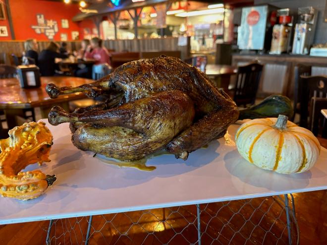 Smoked turkey from Big Al's Smokehouse