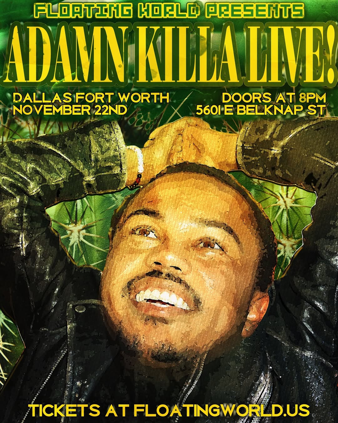 Adamn Killa Charges 1 for His First DallasFort Worth Show