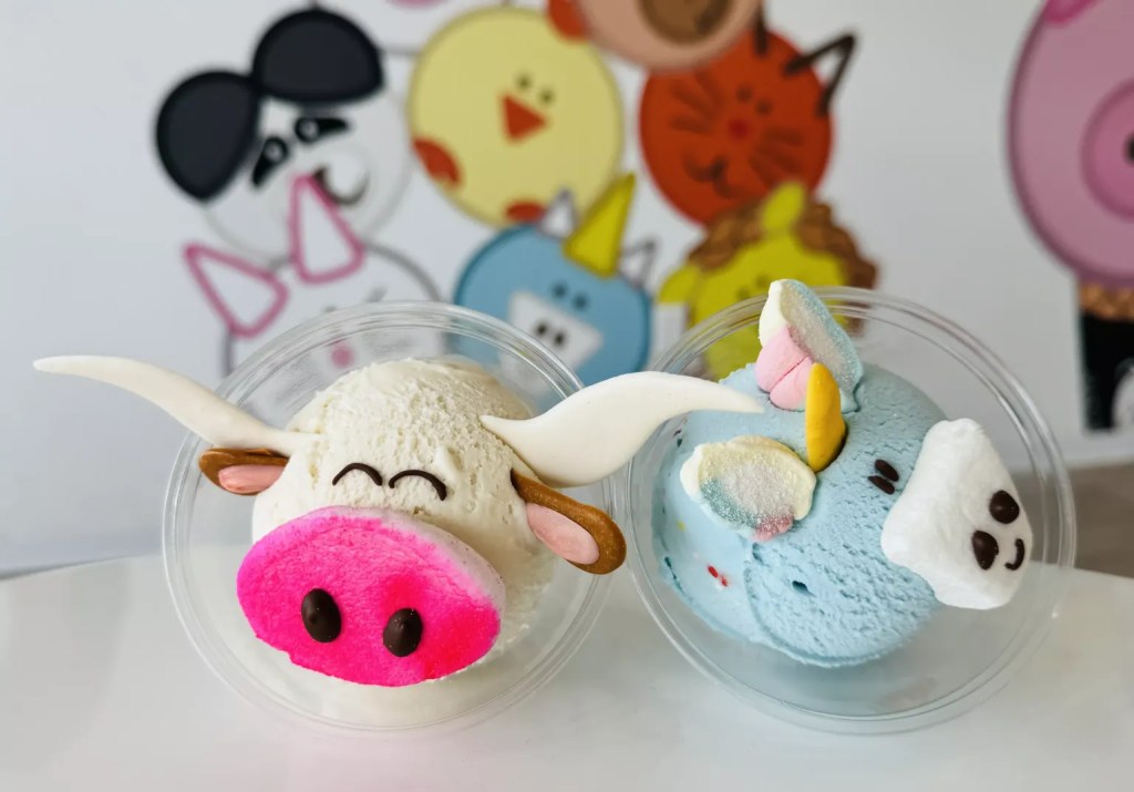 Desserts at Einswelt 