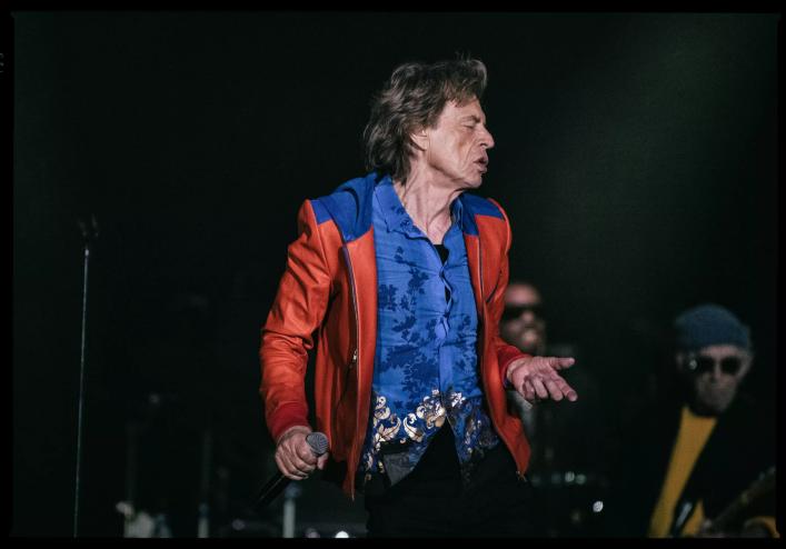 Man performing on stage