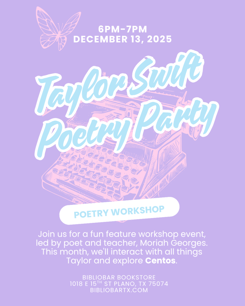 Taylor Swift Poetry Party
