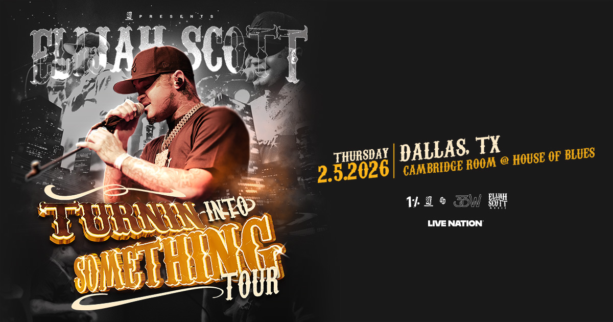 Win 2 tickets to Elijah Scott!