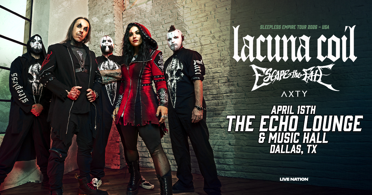 Win 2 tickets to Lacuna Coil!