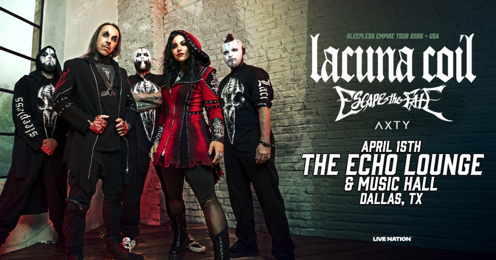 Win 2 tickets to Lacuna Coil!