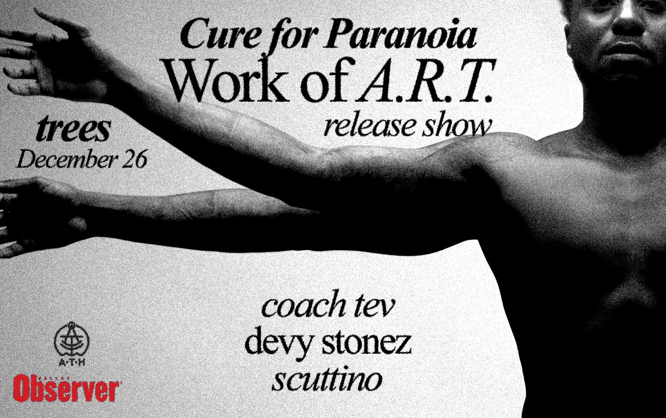 Win 2 tickets to Cure for Paranoia Album Release Show!