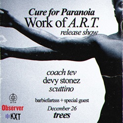 Cure for Paranoia Album Release Party! thumbnail