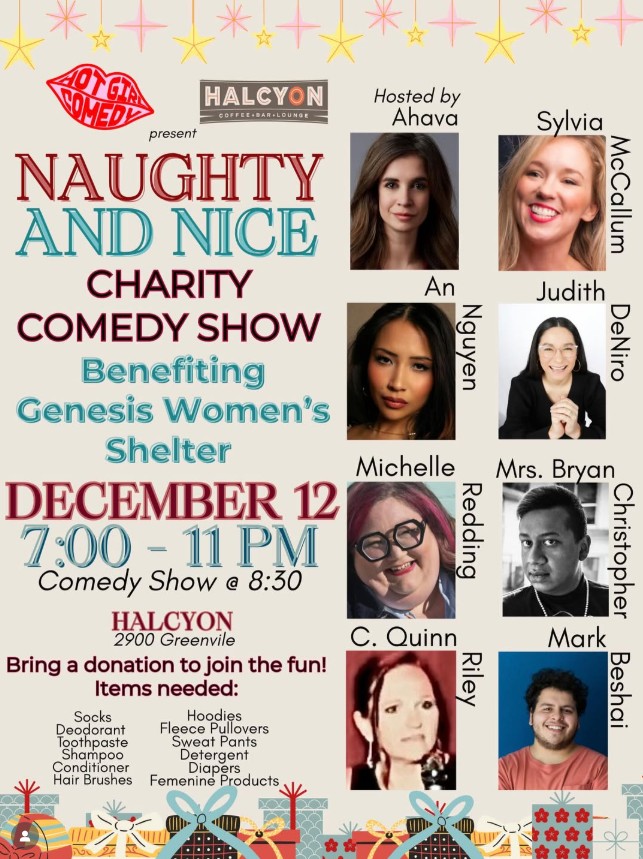 Naughty and Nice Charity Comedy Show