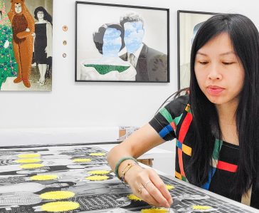 Dallas Artist Han Cao Gives Old Photos a Second Life