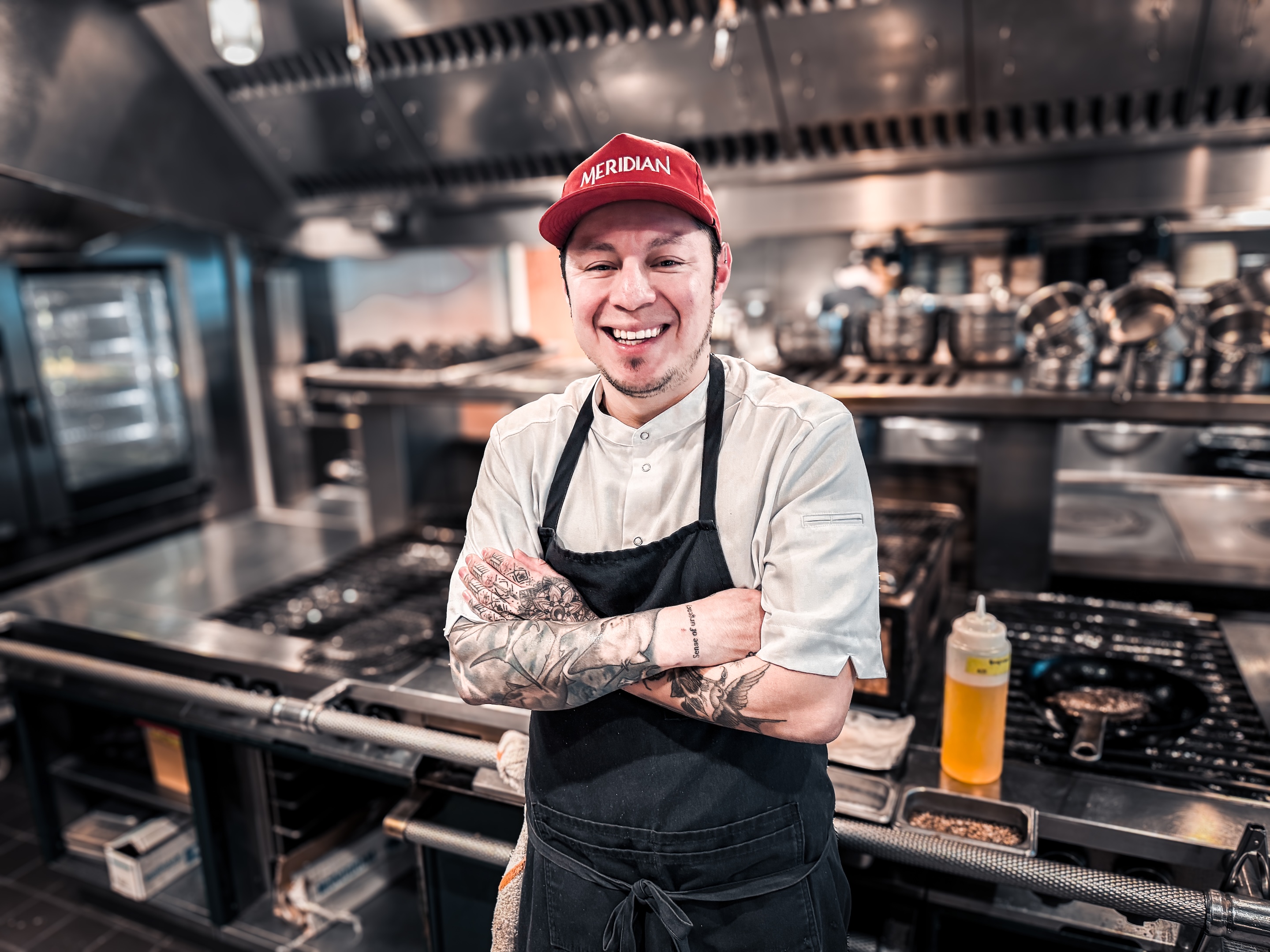 Chef Eduardo Osorio at Meridian