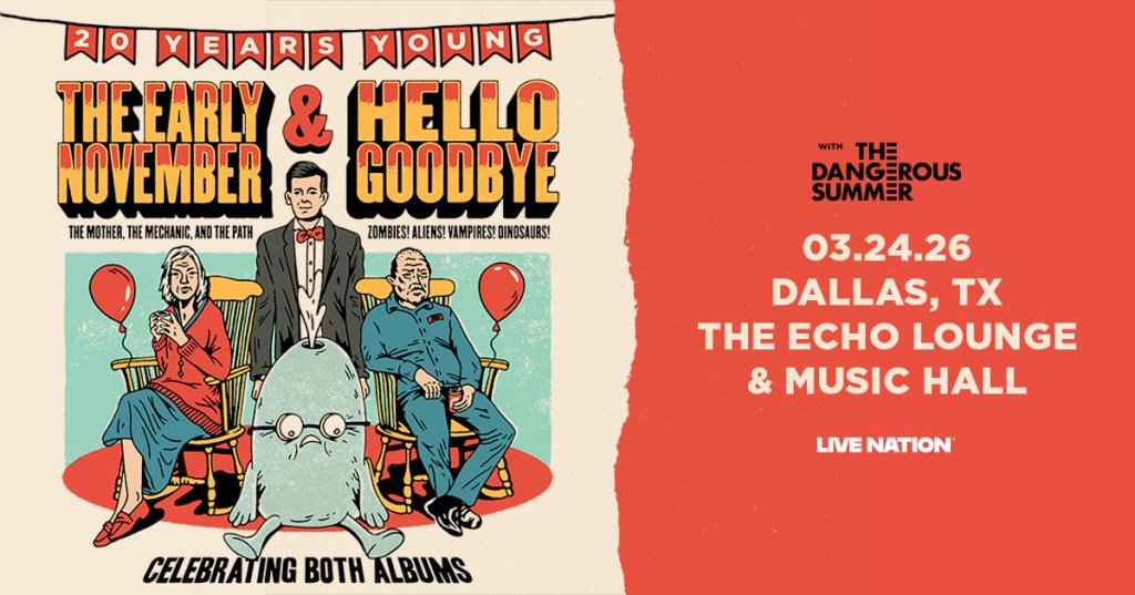 Win 2 tickets to The Early November & HelloGoodbye!