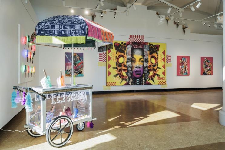 Immigration-themed art show at UNT.