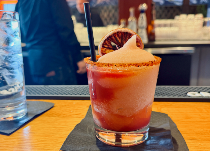 a frozen margarita
