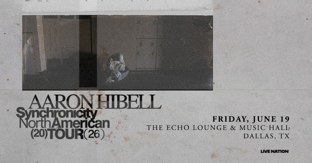 Win 2 tickets to Aaron Hibell!