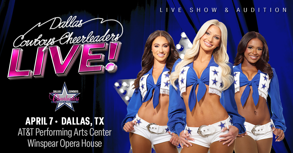 Win 2 tickets to Dallas Cowboys Cheerleaders LIVE!