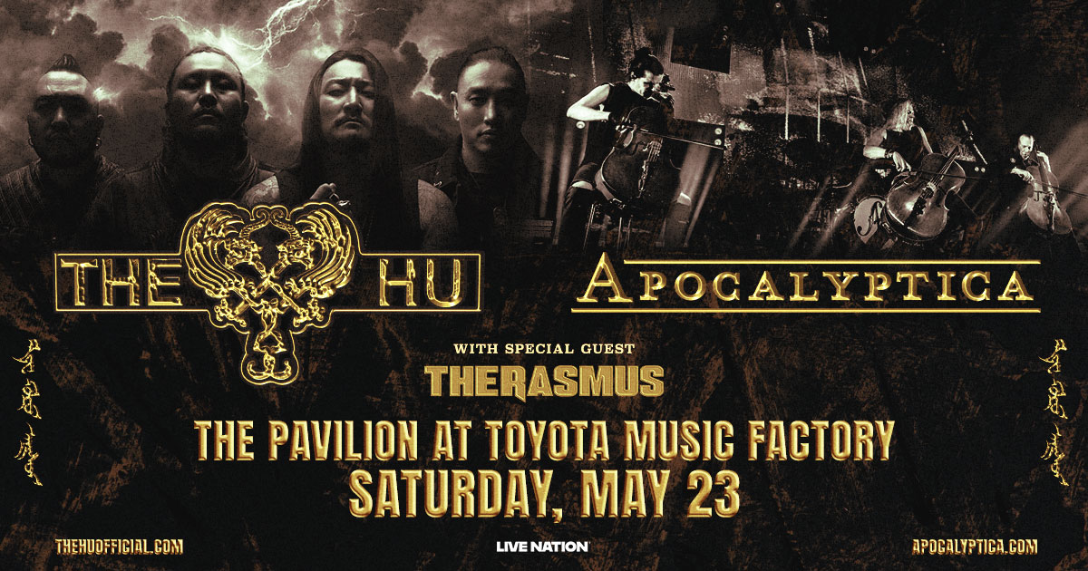 Win 2 tickets to The HU and Apocalyptica!