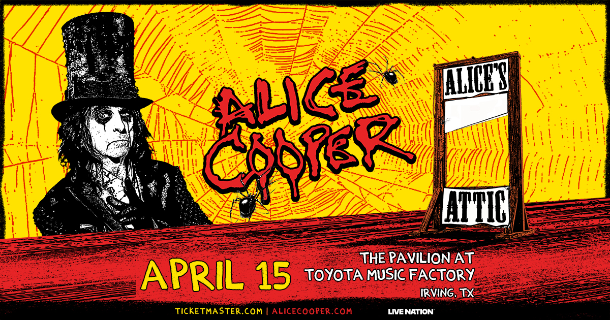 Win 2 tickets to Alice Cooper!