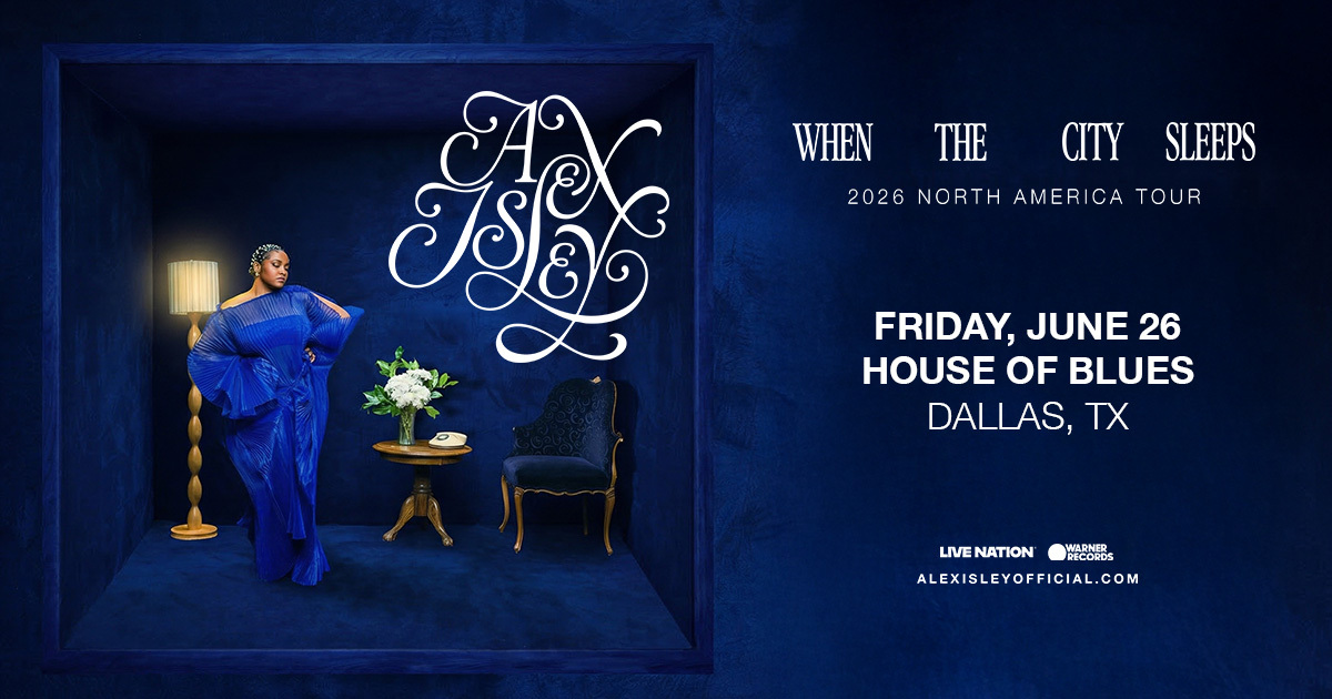 Win 2 tickets to Alex Isley!