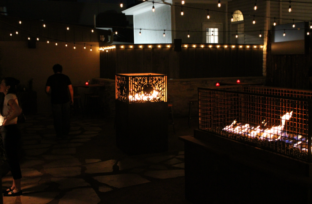 The patio at Kilmac's.